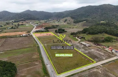 Terreno à venda, 2544 m² por r$ 1.144.890 - santa terezinha - gaspar/sc