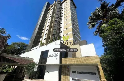 Excelente apartamento no edifício salvador dali na alameda, a área mais valorizada de blumenau