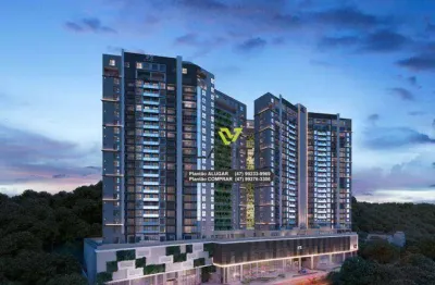 Apartamento com 2 dormitórios à venda, 83 m² por r$ 1.128.288,00 - tabuleiro - camboriú/sc