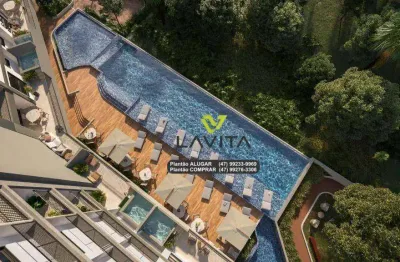 Apartamento com 2 dormitórios à venda, 62 m² por r$ 801.920 - tabuleiro - camboriú/sc
