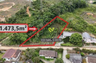 Terreno à venda, 1473 m² por r$ 555.000,00 - belchior baixo - gaspar/sc
