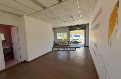 Galpão para alugar, 171 m² por r$ 6.500/mês - salto - blumenau/sc