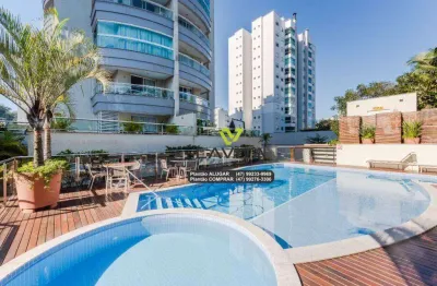 Apartamento com 02 suítes  totalmente mobiliado   à venda, 102 m² por r$ 899.000 - victor konder - blumenau/sc