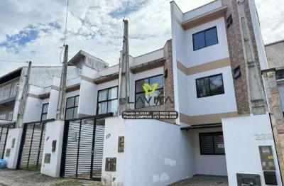 Casa com 3 dormitórios(02 suítes) à venda, 153 m² por r$ 590.000 - água verde - blumenau/sc