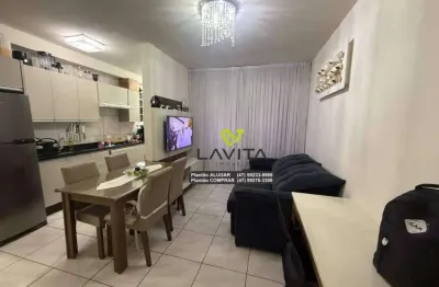 Apartamento totalmente mobiliado no reidencial retiro dos caçadores no bairro da velha central em blumenau por apenas r$ 2.560,00