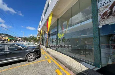 Loja - sala comercial para alugar, 46 m² por r$ 2.500/mês - bairro bela vista - gaspar/sc