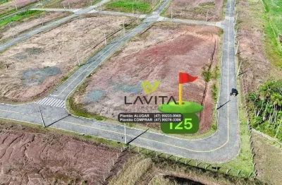 Terreno à venda, 382 m² por r$ 267.834,00 - figueira - gaspar/sc