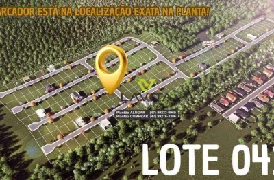 Terreno à venda, 382 m² por r$ 267.834,00 - figueira - gaspar/sc