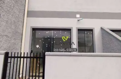 Apartamento com 1 dormitório para alugar, 30 m² por r$ 1.200,01/mês - figueira - gaspar/sc