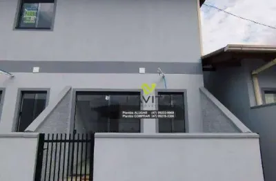 Apartamento com 1 dormitório para alugar, 30 m² por r$ 1.200/mês - figueira - gaspar/sc