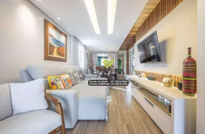 Apartamento com 3 dormitórios à venda, 194 m² por r$ 875.000,00 - ponta aguda - blumenau/sc