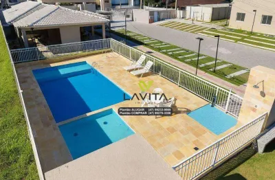 Apartamento novo para venda no condomínio smart haus rni no bairro itoupava central por apenas r$ 249.000,00