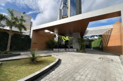 Sala comercial à venda ou locação com 43m² privativos no centro integrado casa de blumenau – bairro garcia - blumenau sc