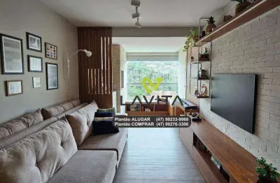 Apartamento com 3 dormitórios à venda, 98 m² por r$ 849.000 - edifício arkansas - itoupava norte - blumenau/sc