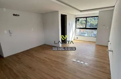 Loft novo à venda no residencial galena no centro de blumenau