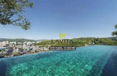 Loft à venda no edifício on, empreendimento inovador no bairro da velha  blumenau sc