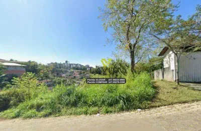 Terreno residencial à venda com 634,8m² por r$ 360.000 - bairro velha - blumenau sc