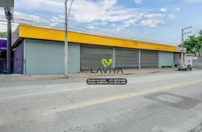 Galpão para alugar, 1750 m² por r$ 35.000/mês - vorstadt - blumenau/sc