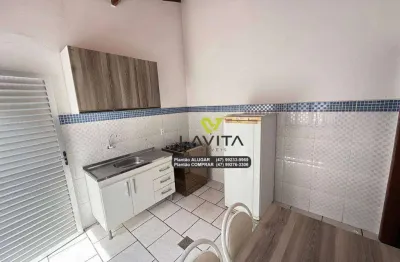 Apartamento mobiliado para aluguel no bairro vorstadt próximo a nova cooper em blumenau por apenas r$ 1.380,00