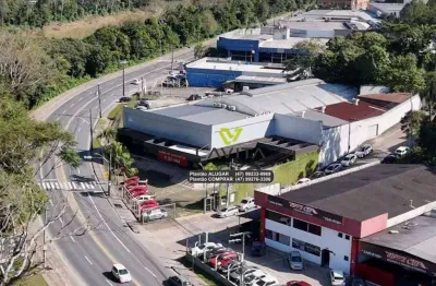 Galpão para alugar, 3300 m² por r$ 70.000,01/mês - ponta aguda - blumenau/sc