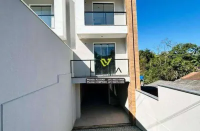 Sobrado novo no residencial azaleias no bairro itoupava central em blumenau(sc)