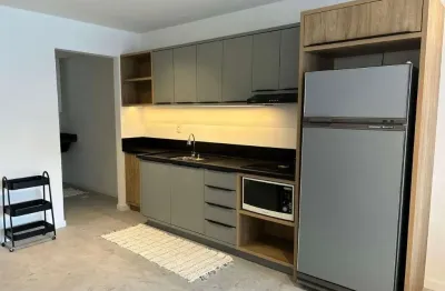 Apartamento semi mobiliado no edifício skyline blue, bairro víctor konder em blumenau ao lado da furb!!!