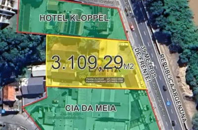 Terreno à venda, 3109 m² por r$ 5.325.000,00 - ponta aguda - blumenau/sc