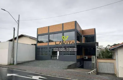 Galpão para alugar, 660 m² por r$ 7.000,00/mês - itoupava norte - blumenau/sc