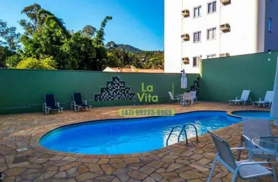 Apartamento com 3 dormitórios à venda, 90 m² por r$ 480.000,00 - vila formosa - blumenau/sc
