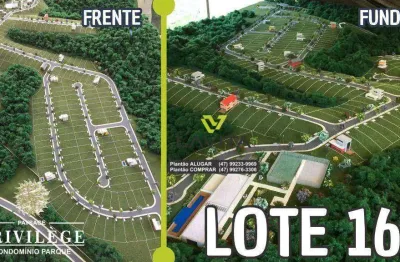 Terreno à venda, 344 m² por r$ 300.000,00 - ponta aguda - blumenau/sc