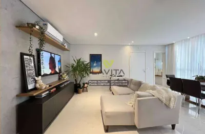 Apartamento com 3 quartos sendo 1 suíte e 2 demi à venda, 108 m² por r$ 780.000 - velha - blumenau/sc