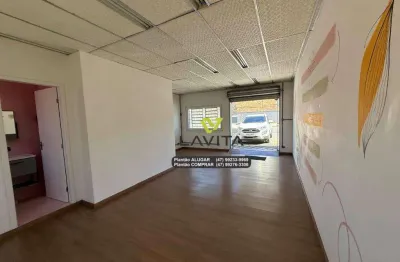 Galpão para alugar, 80 m² por r$ 3.500/mês - salto - blumenau/sc
