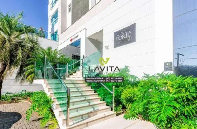 Apartamento com 3 dormitórios à venda, no residencial porto imperiale, 122 m² por r$ 1.300.000 - victor konder - blumenau/sc