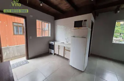 Apartamento com 1 dormitório para alugar, 34 m² por r$ 1.100,02/mês - ponta aguda - blumenau/sc