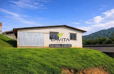 Galpão para alugar, 250 m² por r$ 3.546,00/mês - progresso - blumenau/sc