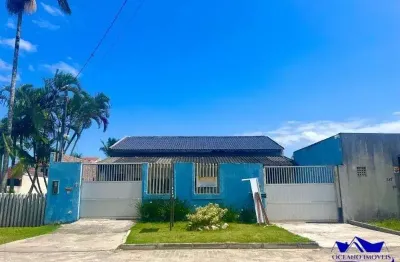 Casa com piscina a 250 metros da praia no balneário eliane
