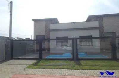 Excelente casa mobiliada a 3 quadras da praia , balneário eliana