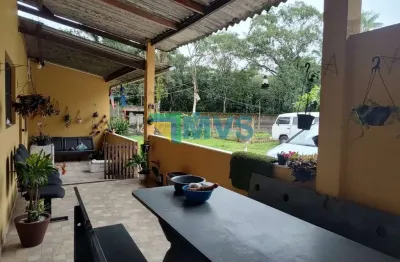 Chácara a venda em Itanhaém-SP, Jardim Coronel: 3 quartos, 1 suíte, 3 salas, 3 banheiros, 5 vagas 196,44 m².