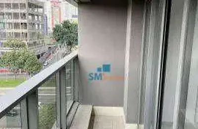 Sala comercial 40m² - 02 banheiros - indianópolis - aluga-se