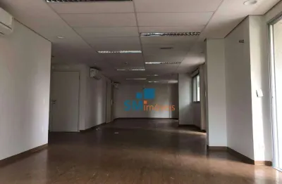 Sala comercial 160m² - 02 banheiros e 04 vagas - bela vista - aluga-se