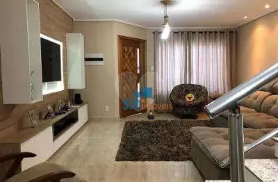 Sobrado com 3 dormitórios à venda, 180 m² por r$ 890.000,00 - vila ivone - são paulo/sp