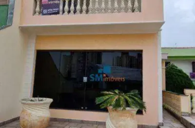 Sobrado com 3 dormitórios à venda, 253 m² por r$ 800.000,00 - vila mazzei - santo andré/sp