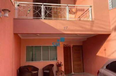 Sobrado com 3 dormitórios à venda, 168 m² por r$ 893.000,00 - assunção - são bernardo do campo/sp