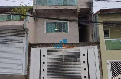Sobrado com 3 dormitórios à venda, 283 m² por r$ 580.000,00 - parque são vicente - mauá/sp