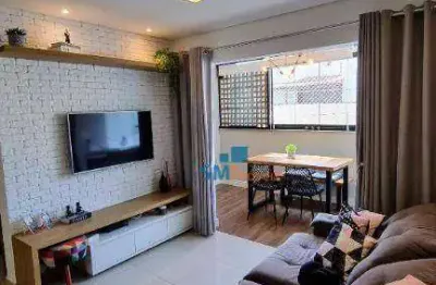 Sobrado com 2 dormitórios à venda, 130 m² por r$ 744.000,00 - campestre - santo andré/sp