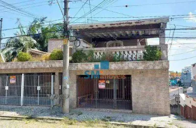 Sobrado com 1 dormitório à venda, 324 m² por r$ 600.000,00 - vila linda - santo andré/sp