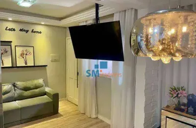 Sobrado com 2 dormitórios à venda, 100 m² por r$ 635.000,00 - vila alzira - santo andré/sp