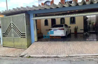 Sobrado com 3 dormitórios à venda, 198 m² por r$ 750.000,00 - jardim silvana - santo andré/sp