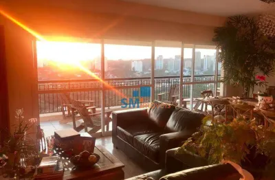Cobertura com 4 dormitórios à venda, 406 m² por r$ 6.200.000,00 - chácara santo antônio - são paulo/sp
