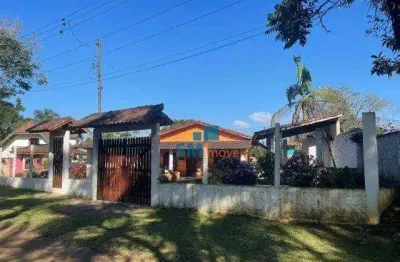 Chácara com 3 dormitórios à venda, 2762 m² por r$ 691.000,00 - taquacetuba - são bernardo do campo/sp